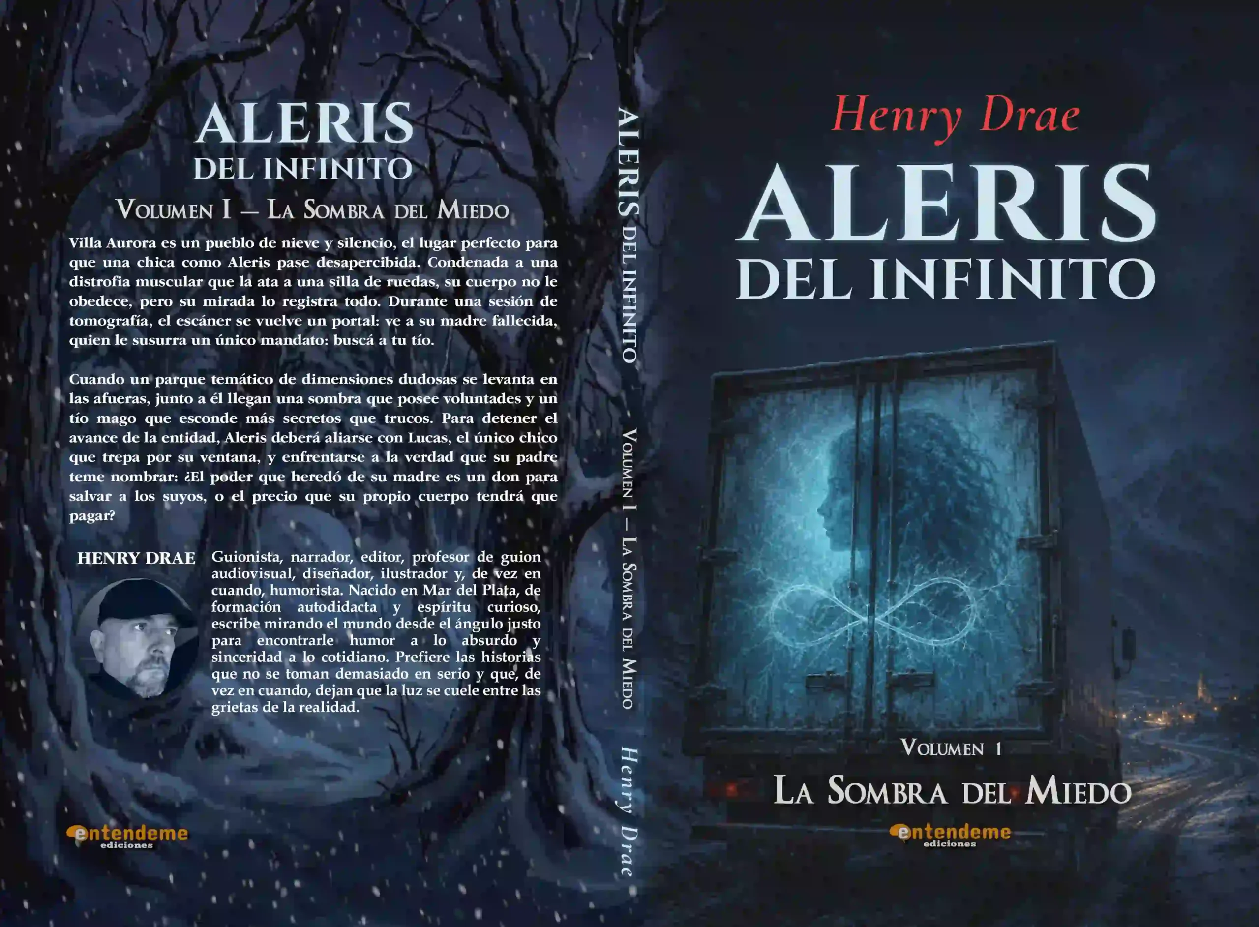 novela de fantasía urbana - portada completa