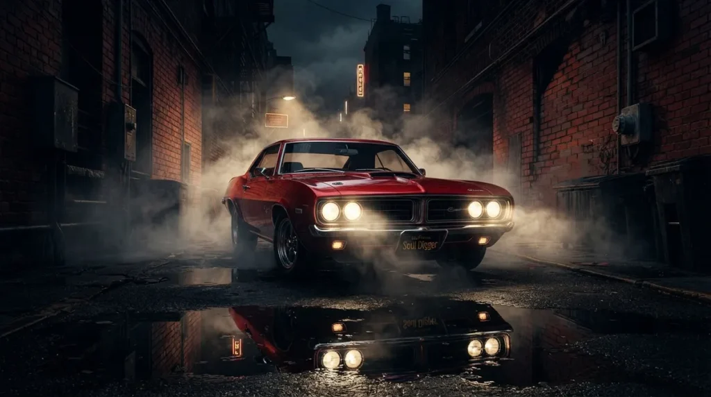 El Camaro de Almas sin enterrar es otro de los autos malditos en el cine y en la literatura pulp