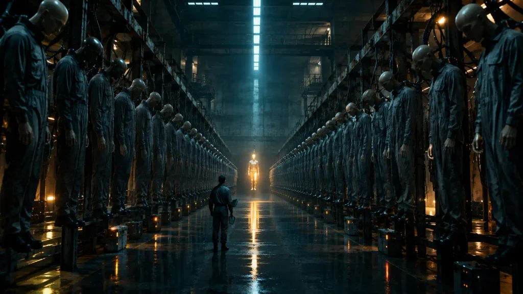 Olwen, la replicante blade runner al final de su vida útil en Blade Runner 2099