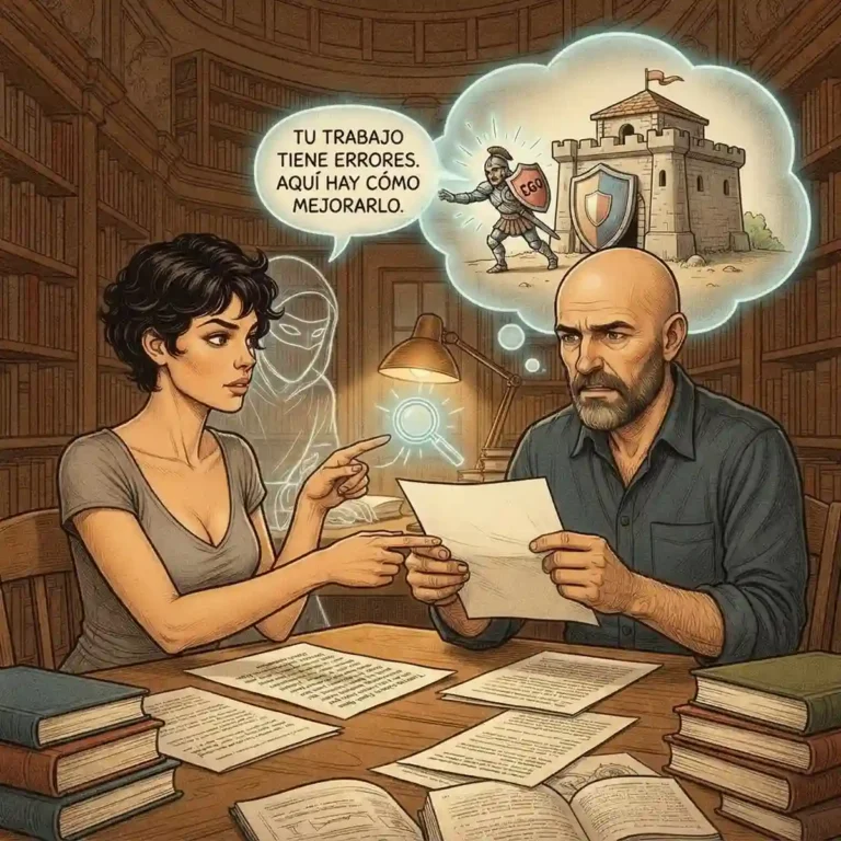 Henry se pone el escudo frente a Daria sin saber cómo recibir críticas