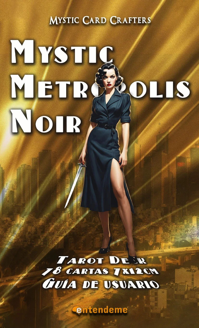 Mystic Metropolis Noir Tarot Deck