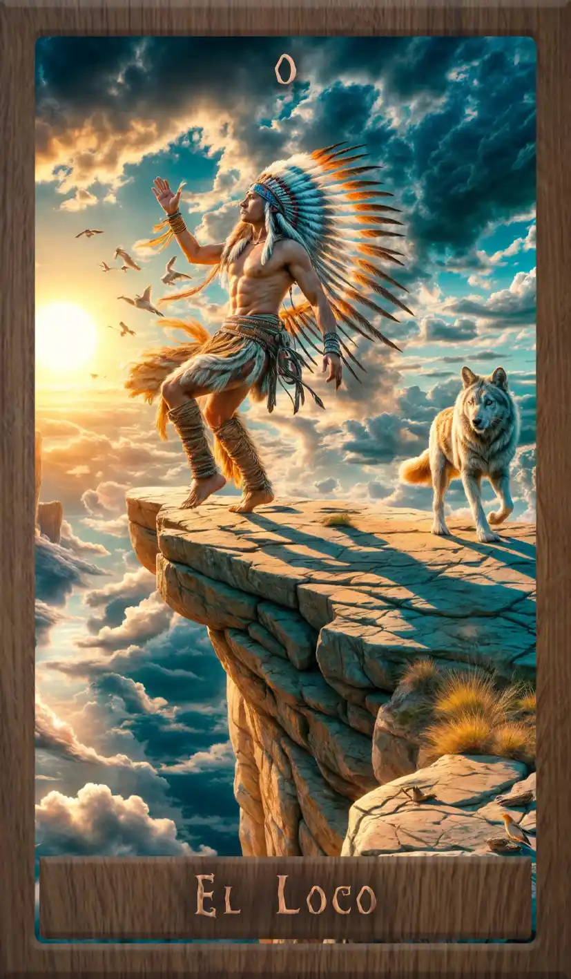 Wakan Tarot: El Loco