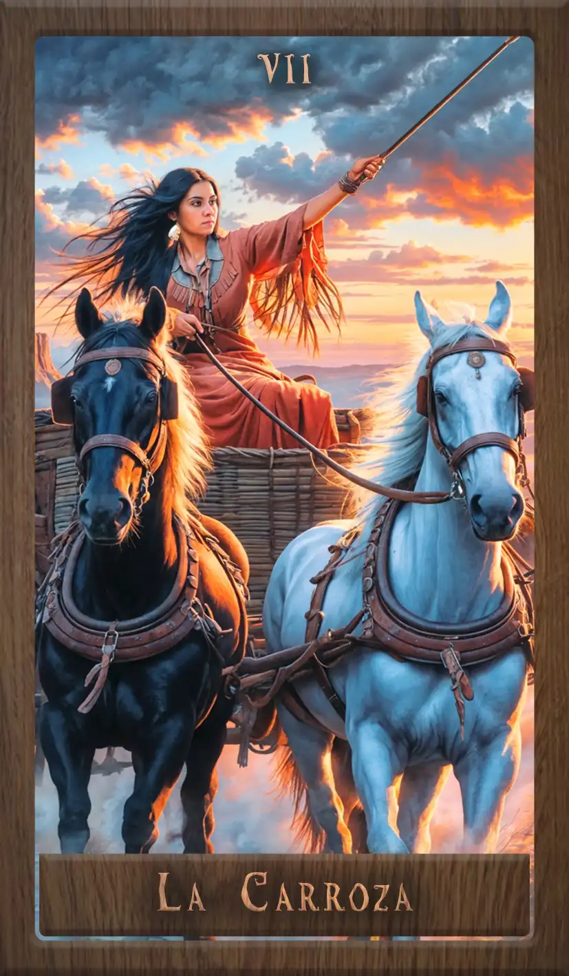 Wakan Tarot: La Carroza
