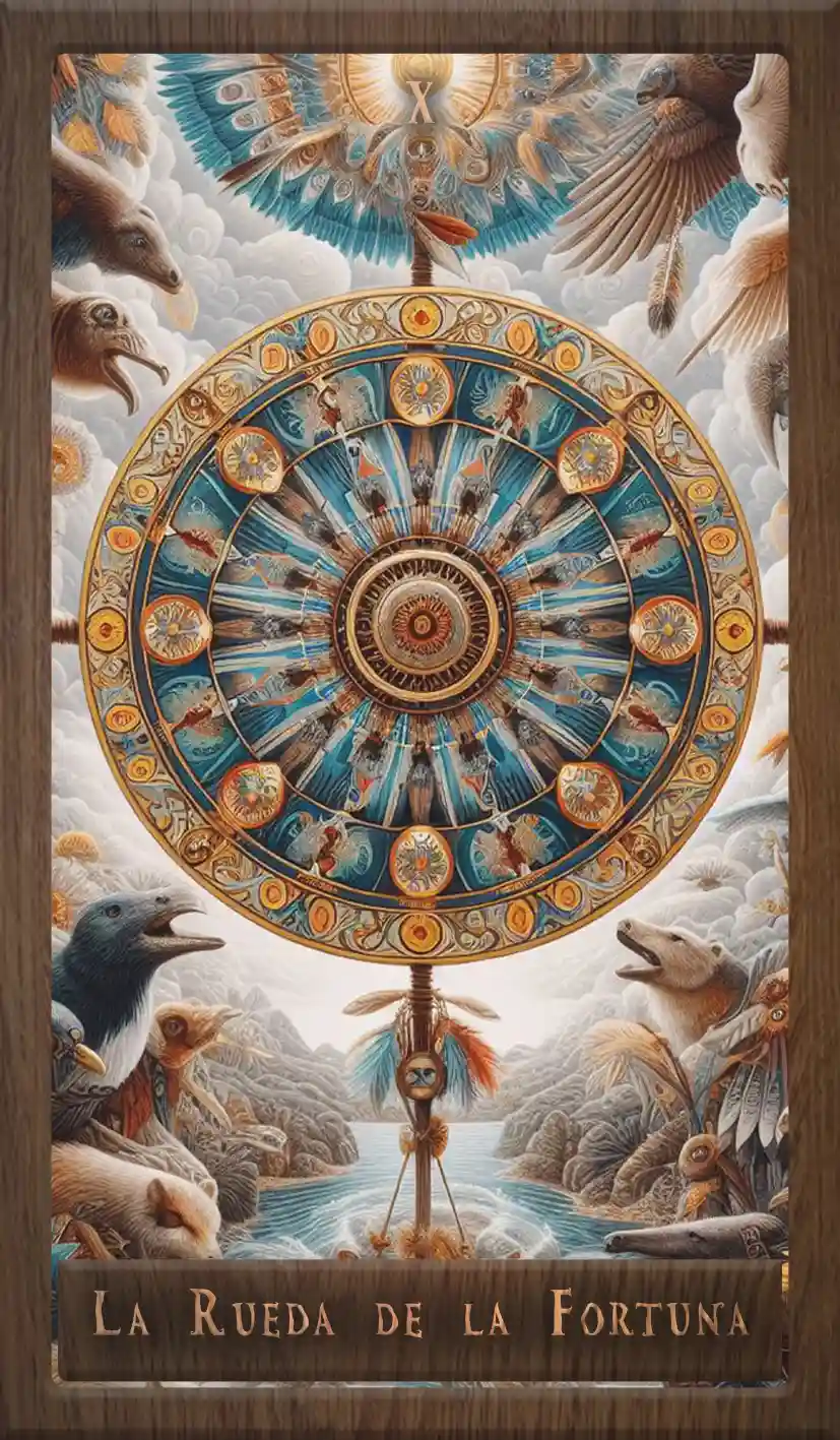 Wakan Tarot: La Rueda de la Fortuna