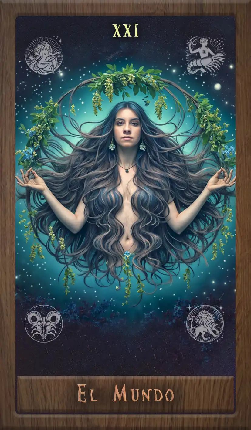 Wakan Tarot: El Mundo