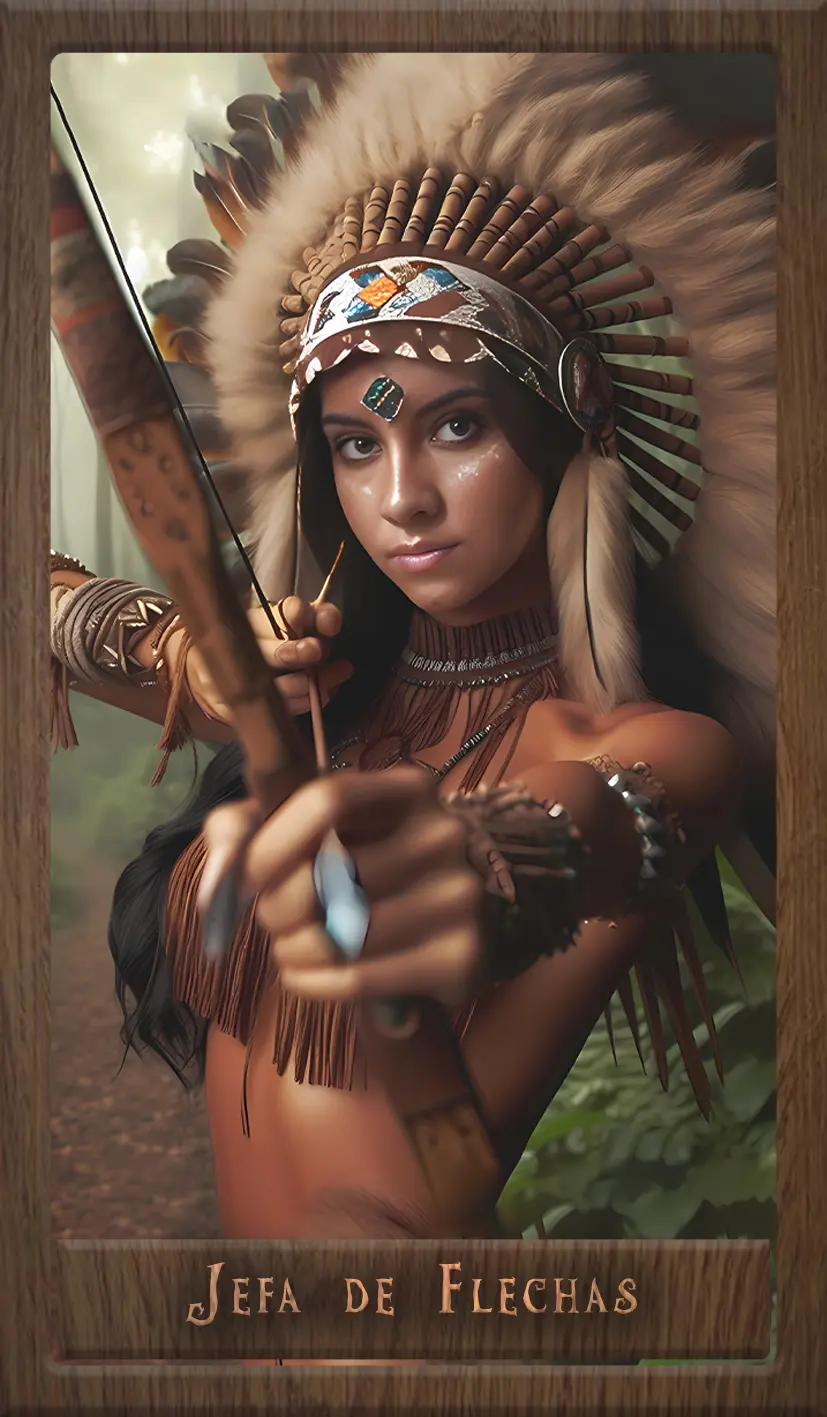 Wakan Tarot: Jefa de Flechas