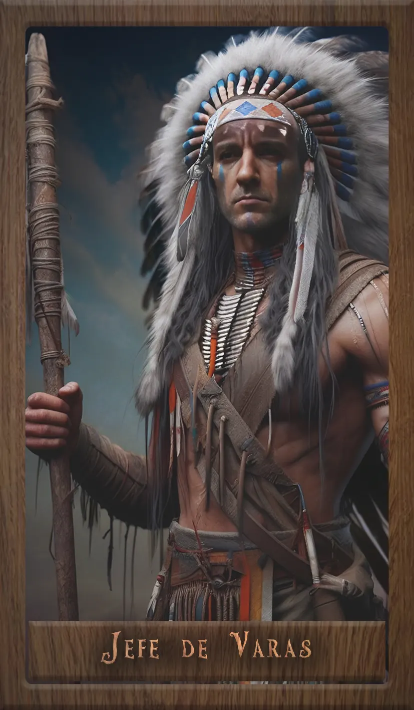 Wakan Tarot: Jefe de Varas