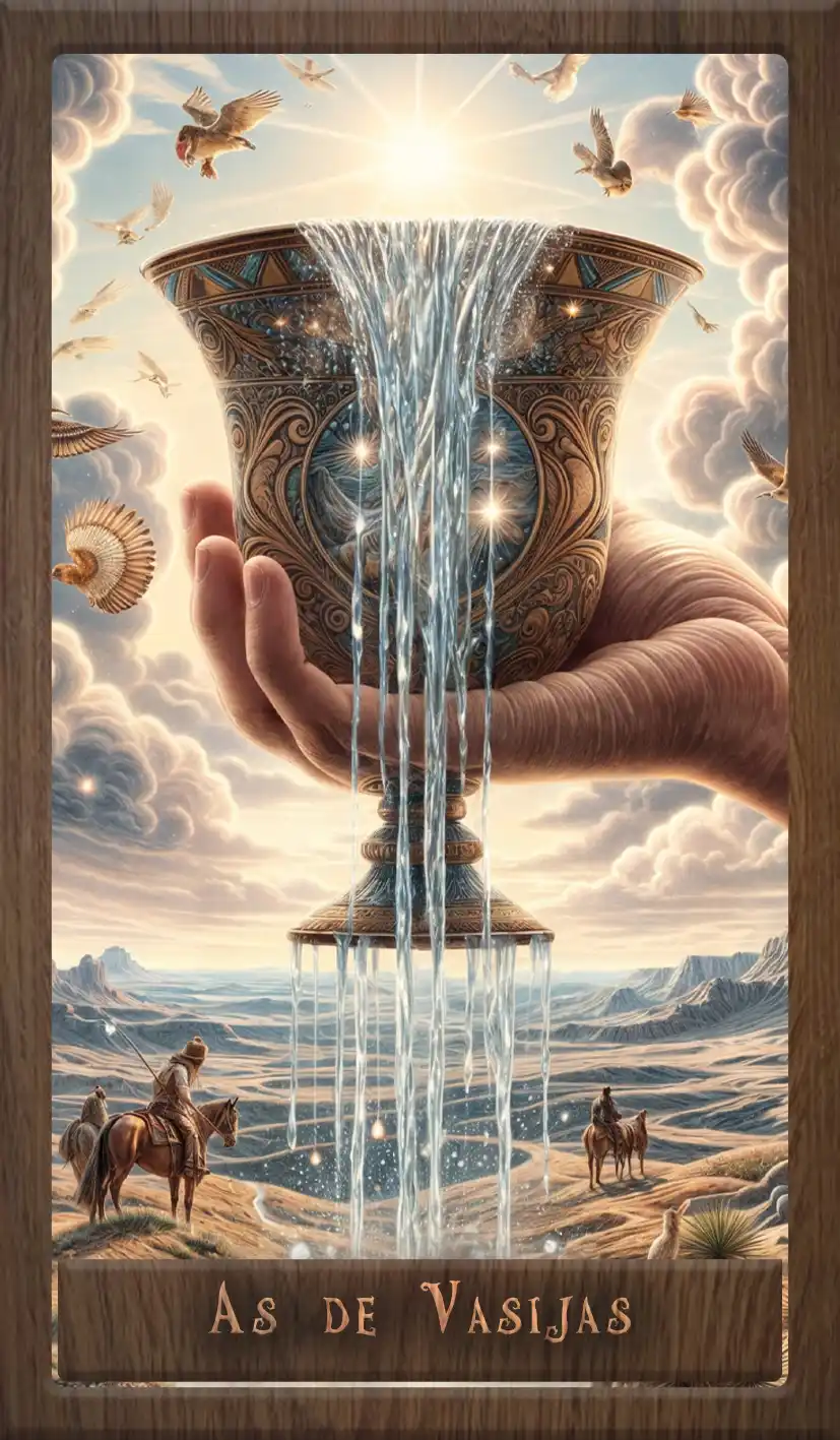 Wakan Tarot: As de Vasijas